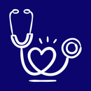 Illustration of a stethoscope twisted into a heart shape