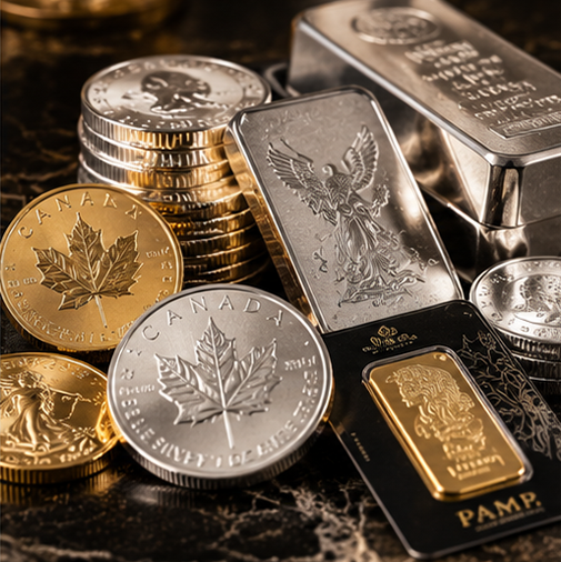 Rounds, Bars & Other Bullion