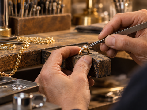 Jewelry repair service at Southern Gold Traders
