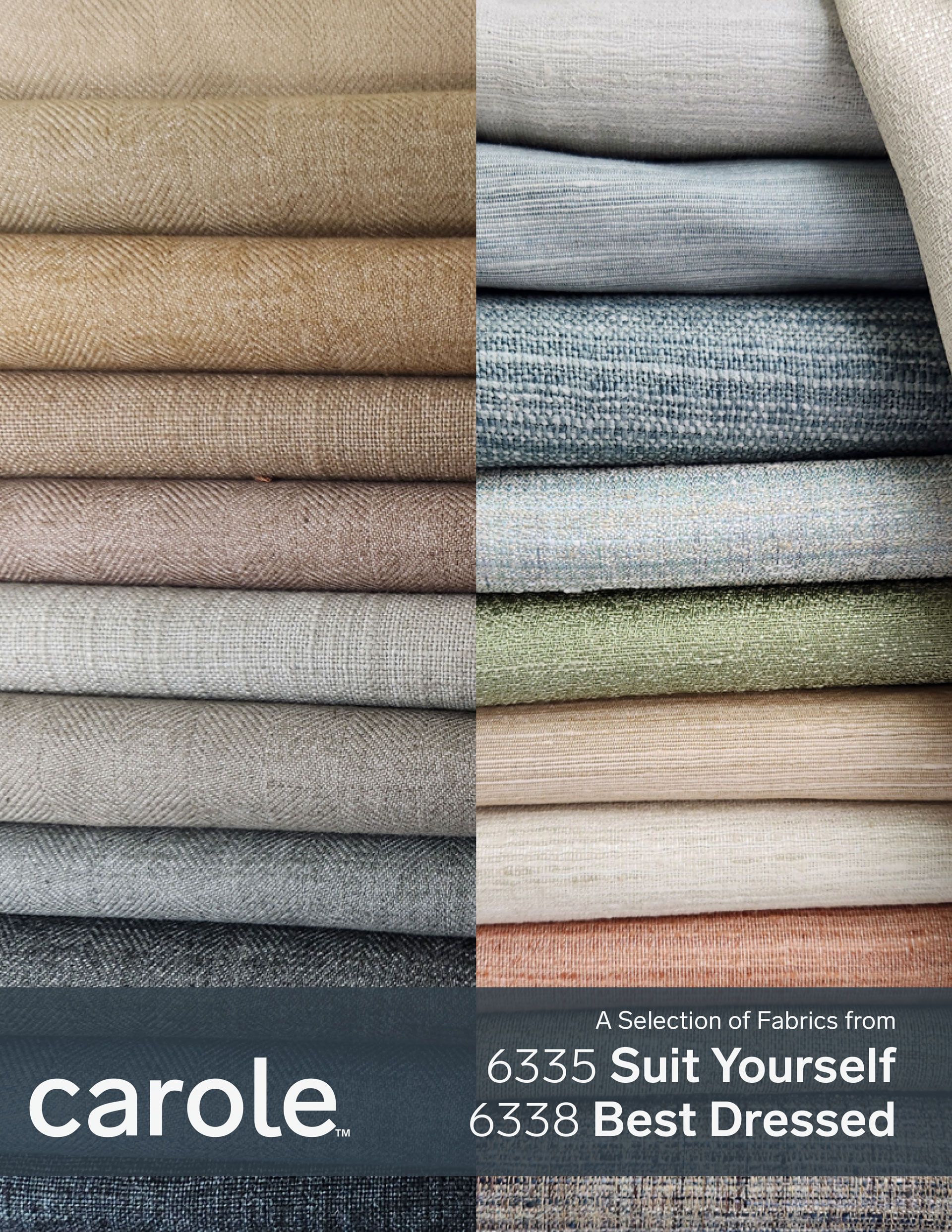 6335 Suit Yourself and 6338 Best Dressed