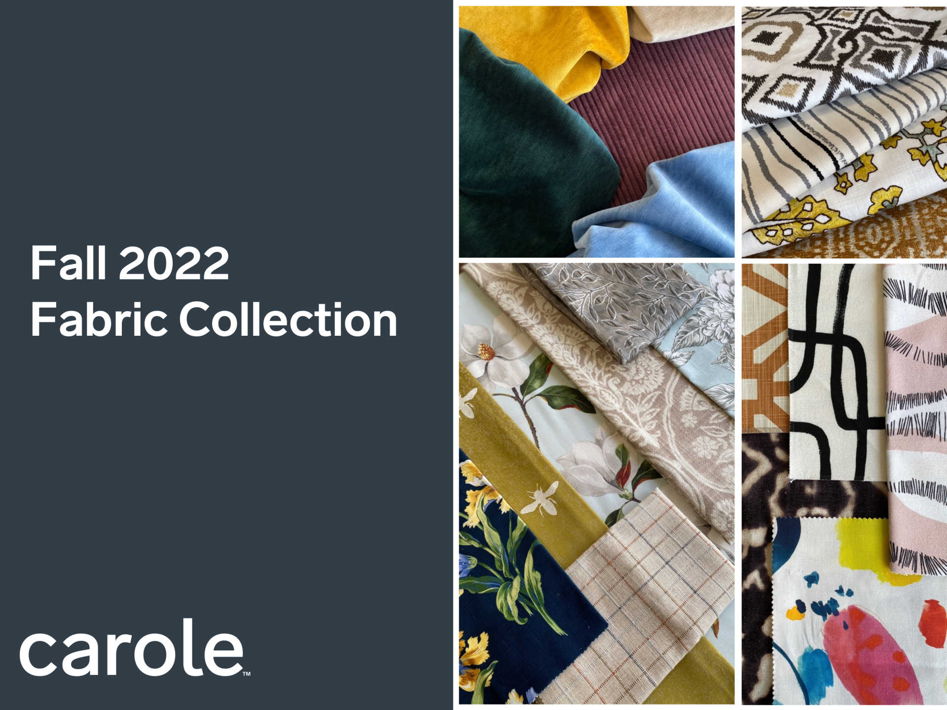 Fall 2022 Fabric Collection