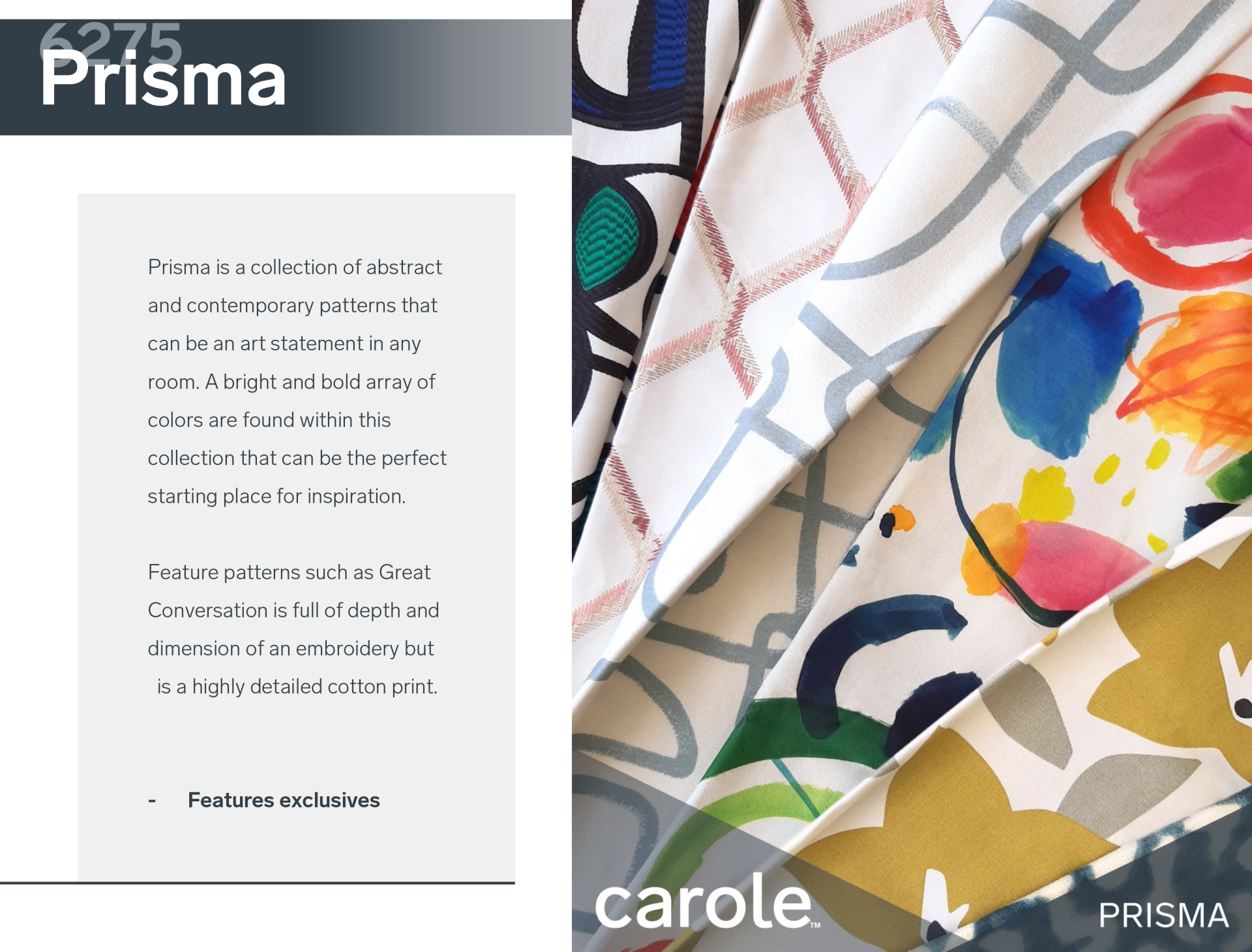 Carole #6275 Prisma