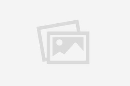 Two overlapping photo placeholders on a light gray background