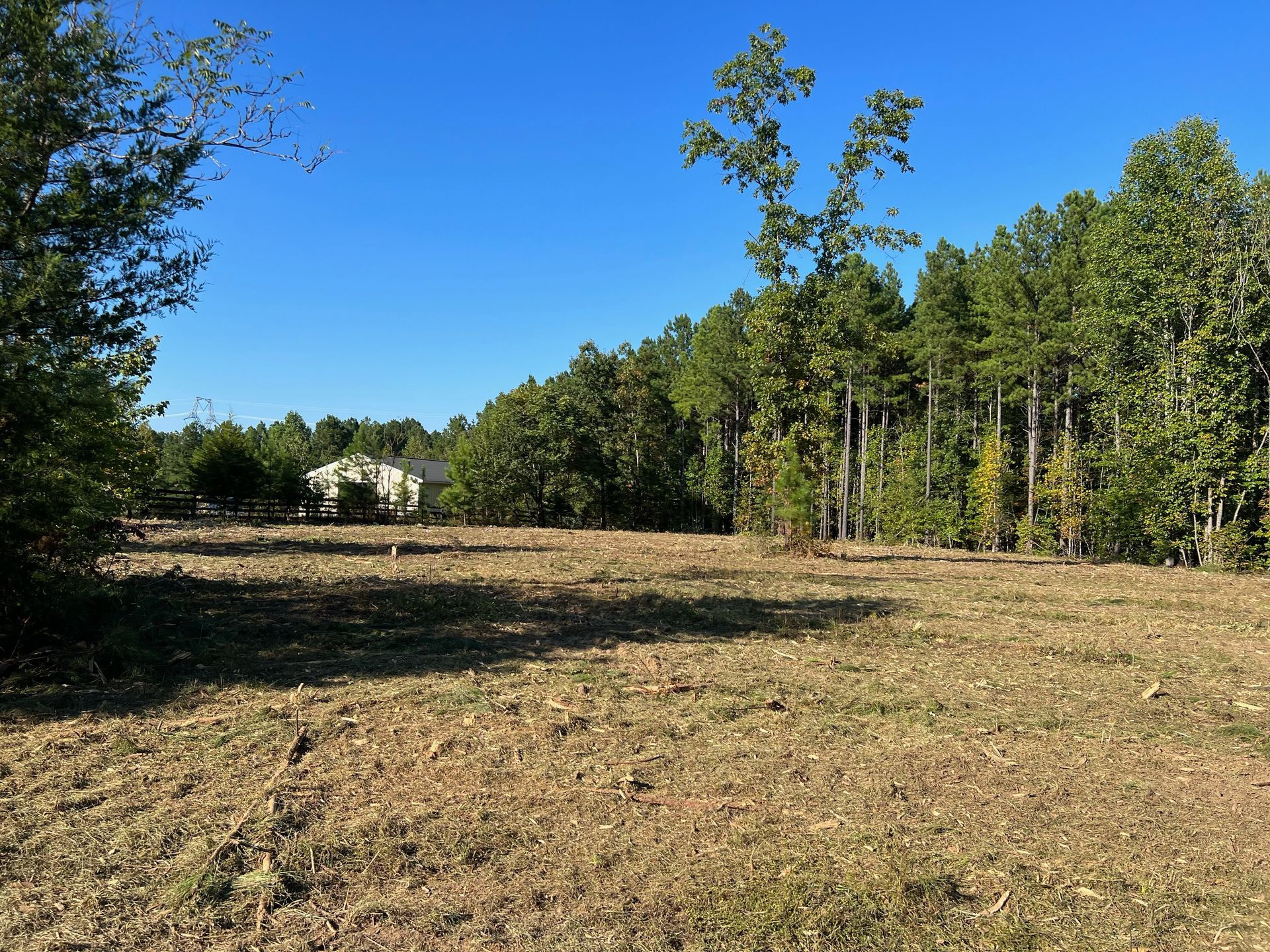 Open Field With Trees — Scottsville, VA — PBR Grounds LLC