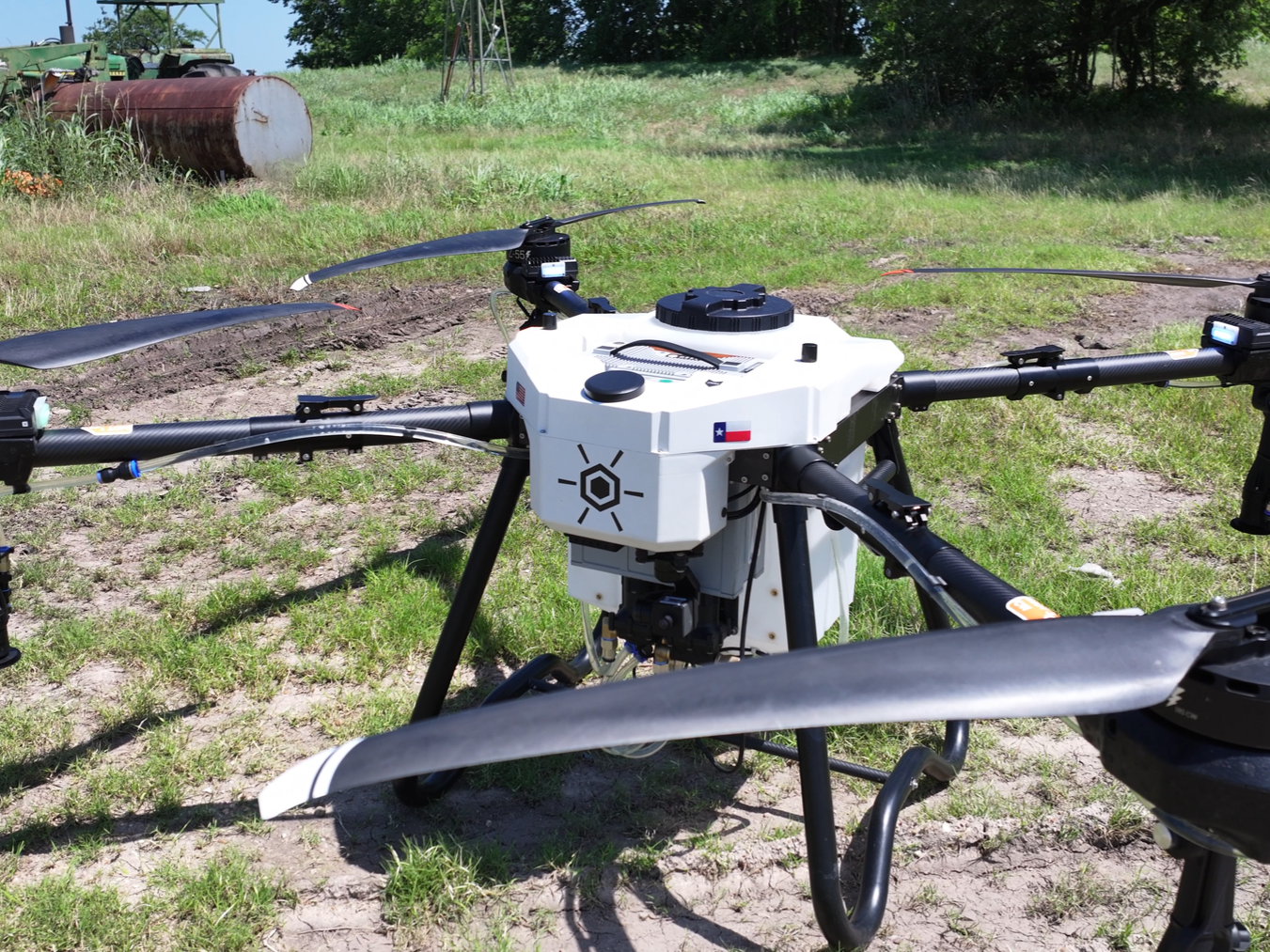 Close up of Drone