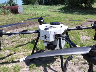 Close up of Drone
