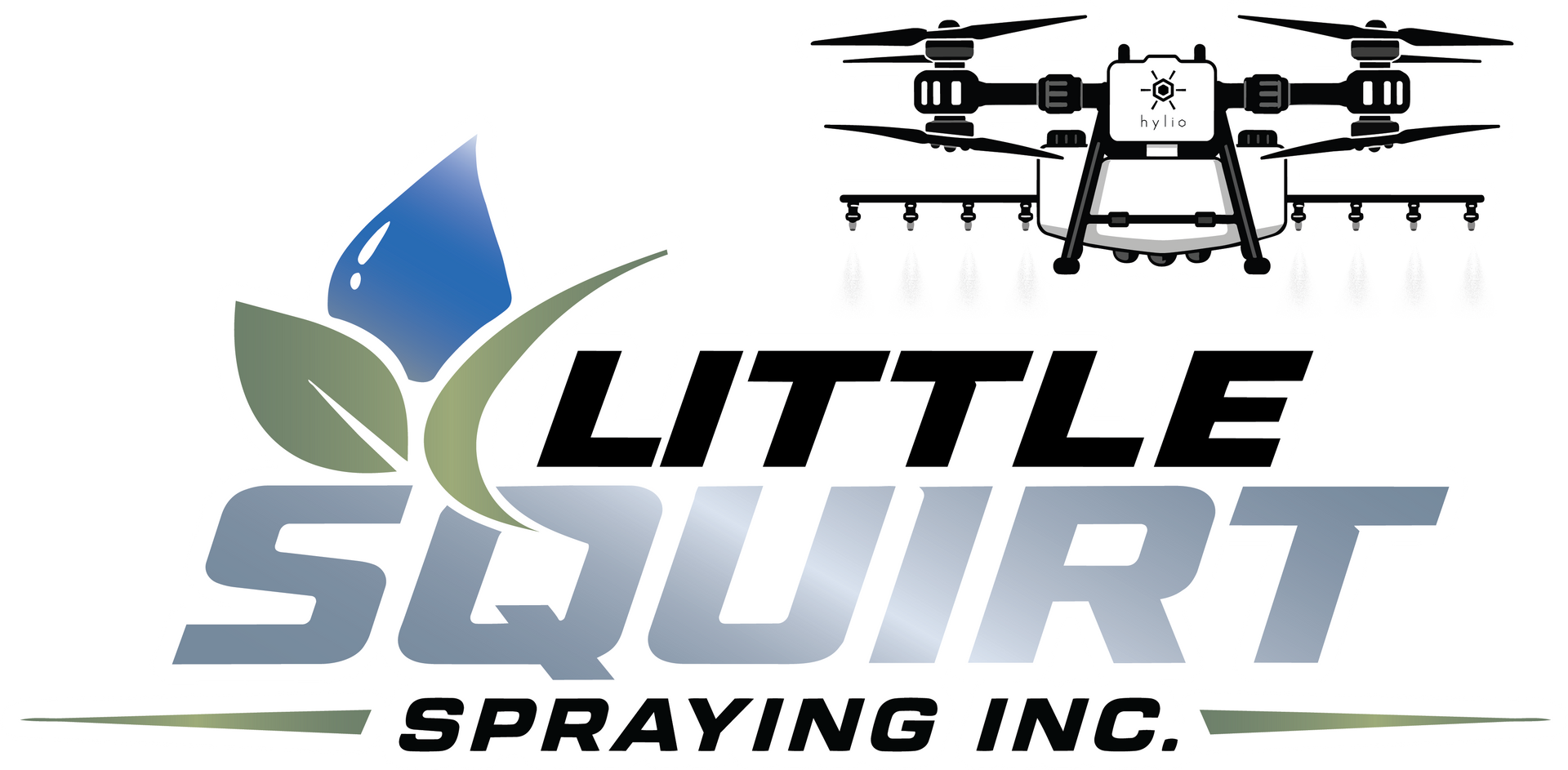 Little Squirt Spraying Logo