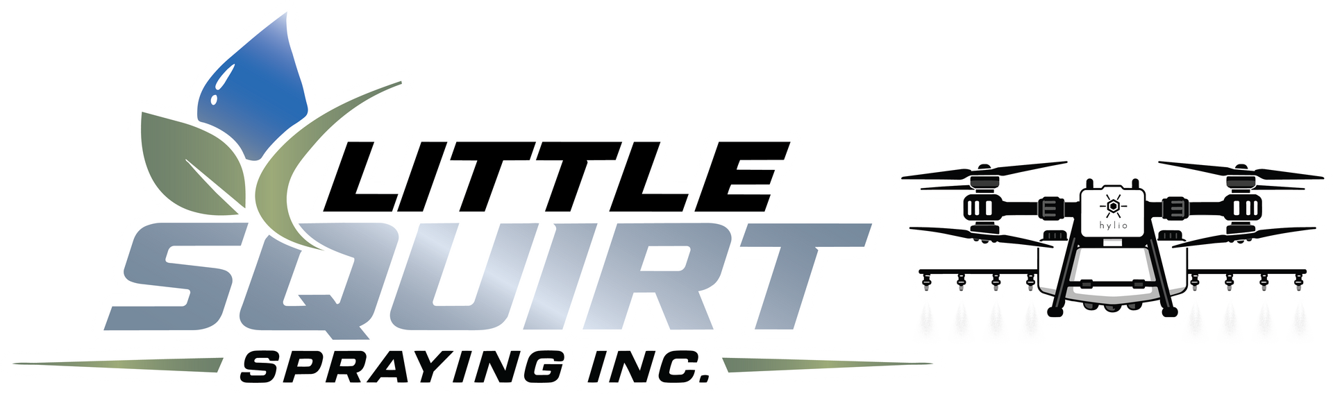 Little Squirt Spraying Logo