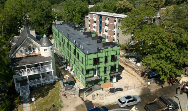 Project in Roxbury — 12-unit building totaling 8,148 sq. ft.