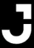 White stylized letter 