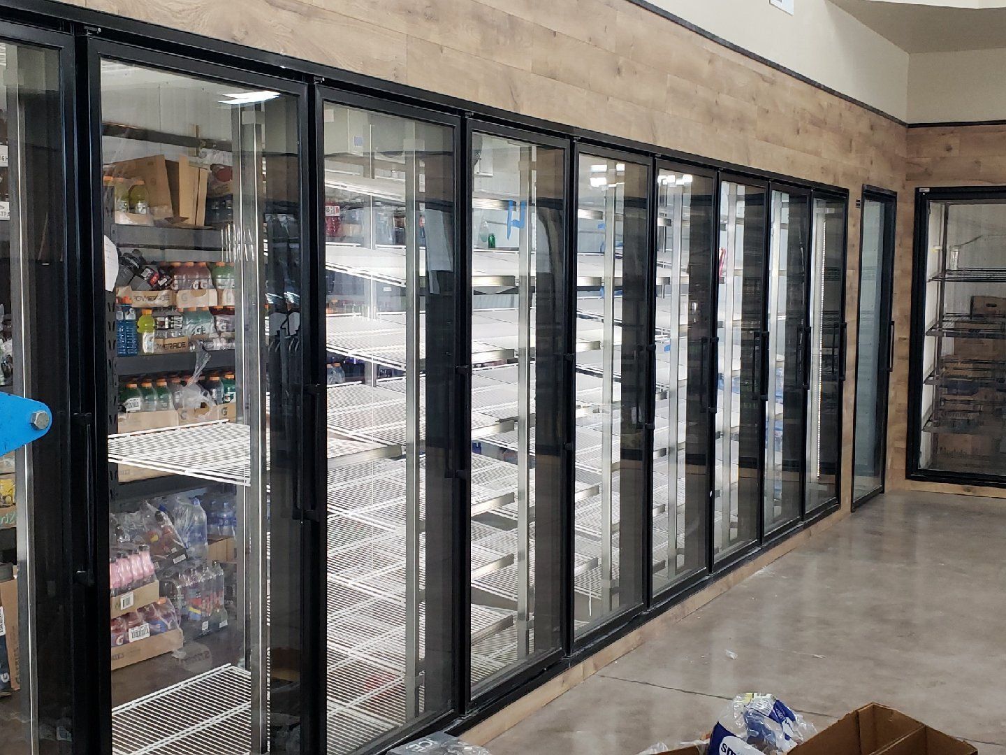 NSF Custom made Walk-In cooler box USA Made per sq ft 9.00