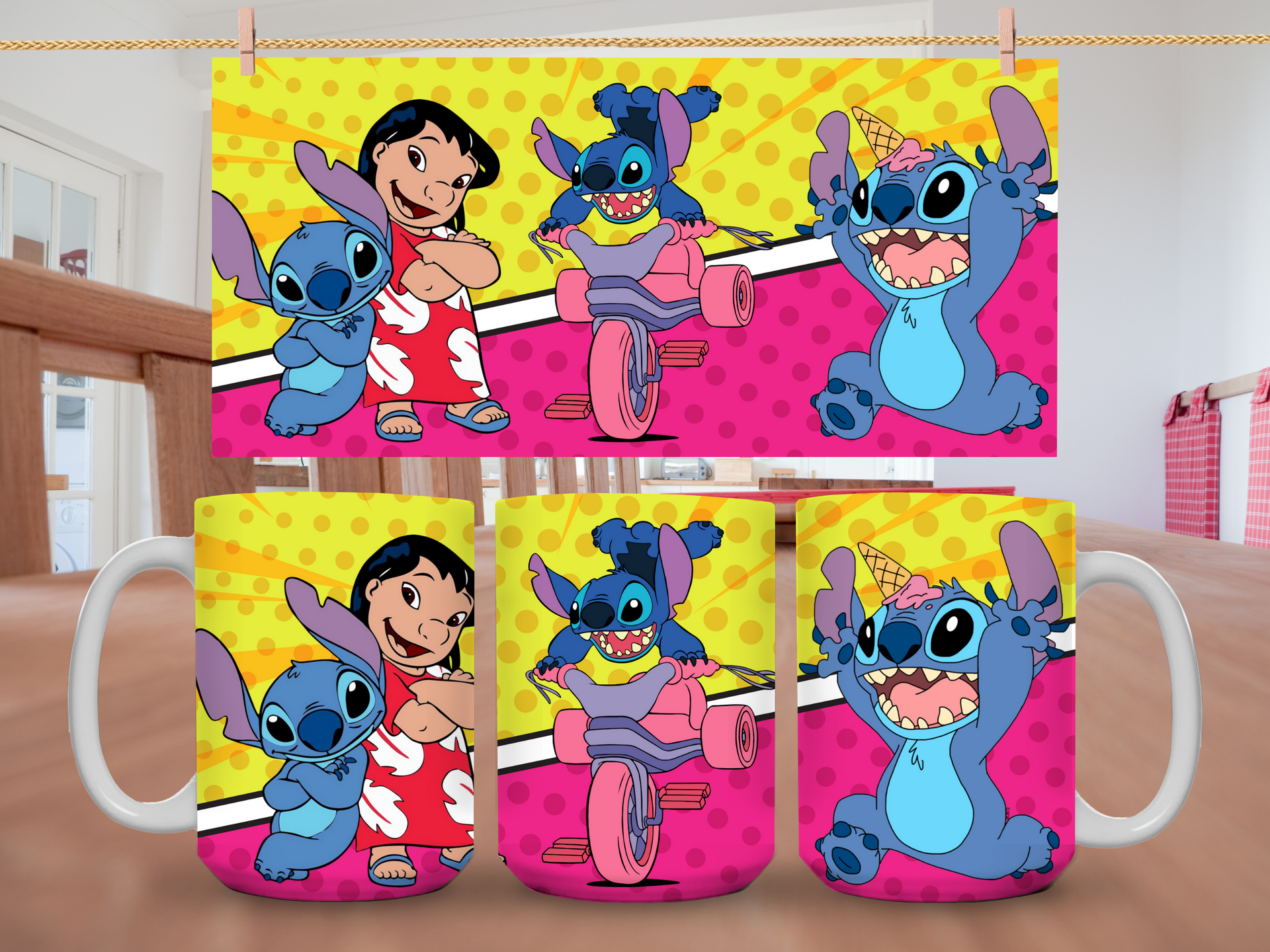 15oz Lilo & Stitch Fun Mug