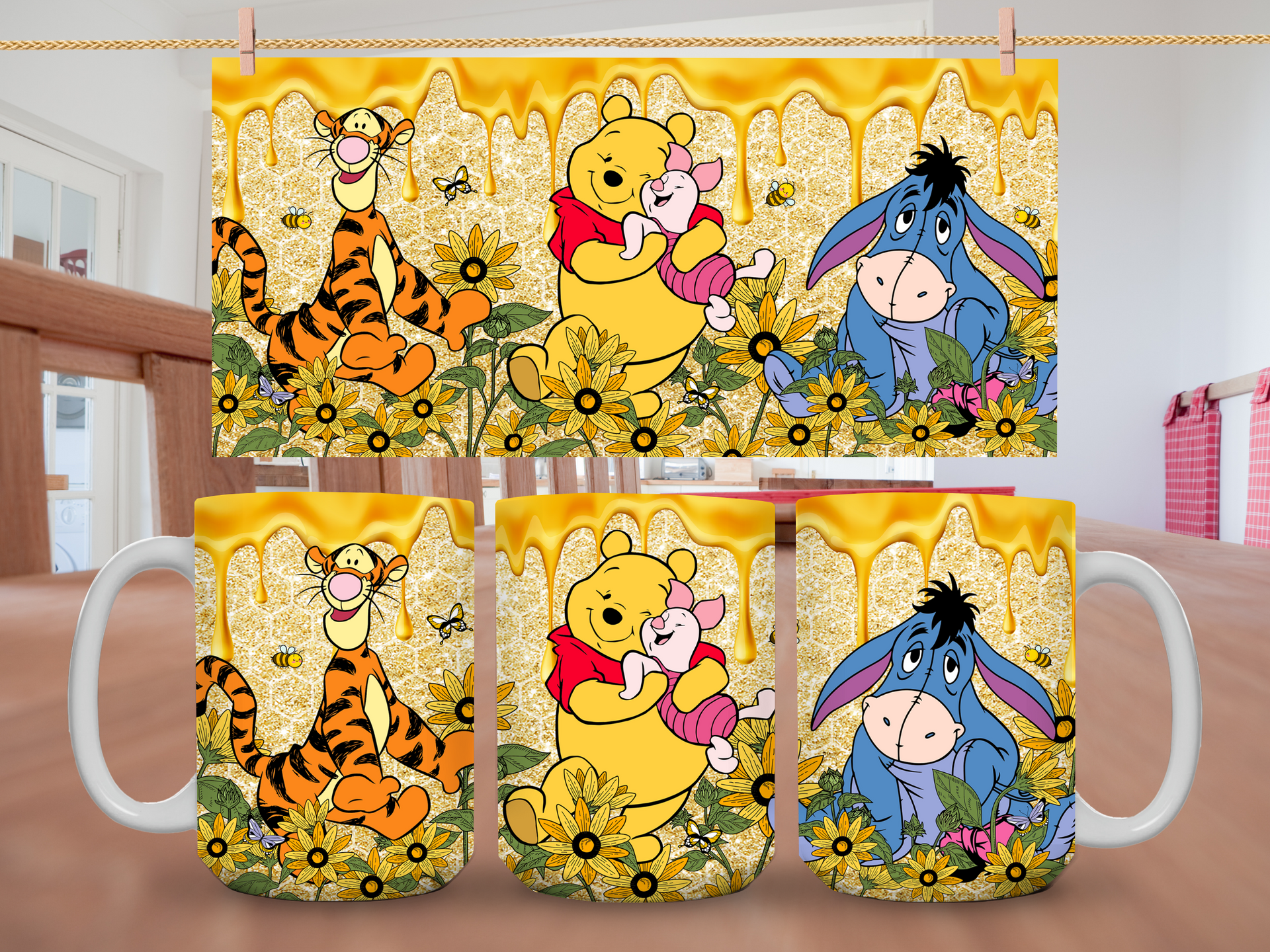 15oz Winnie the Pooh & Friends Mug