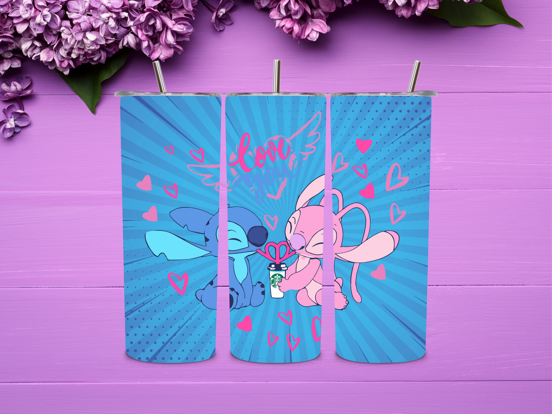 20oz Love Stitch Tumbler