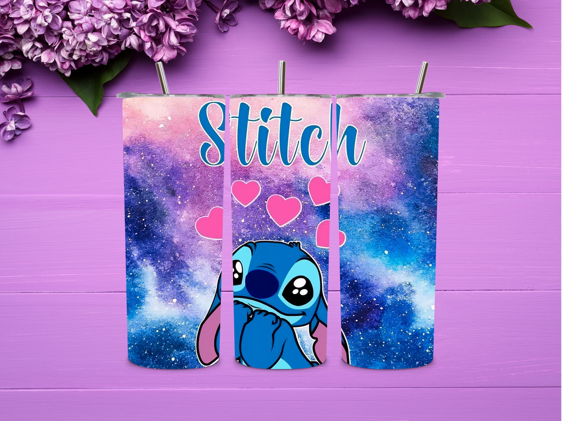 20oz 5-Hearts Stitch Tumbler