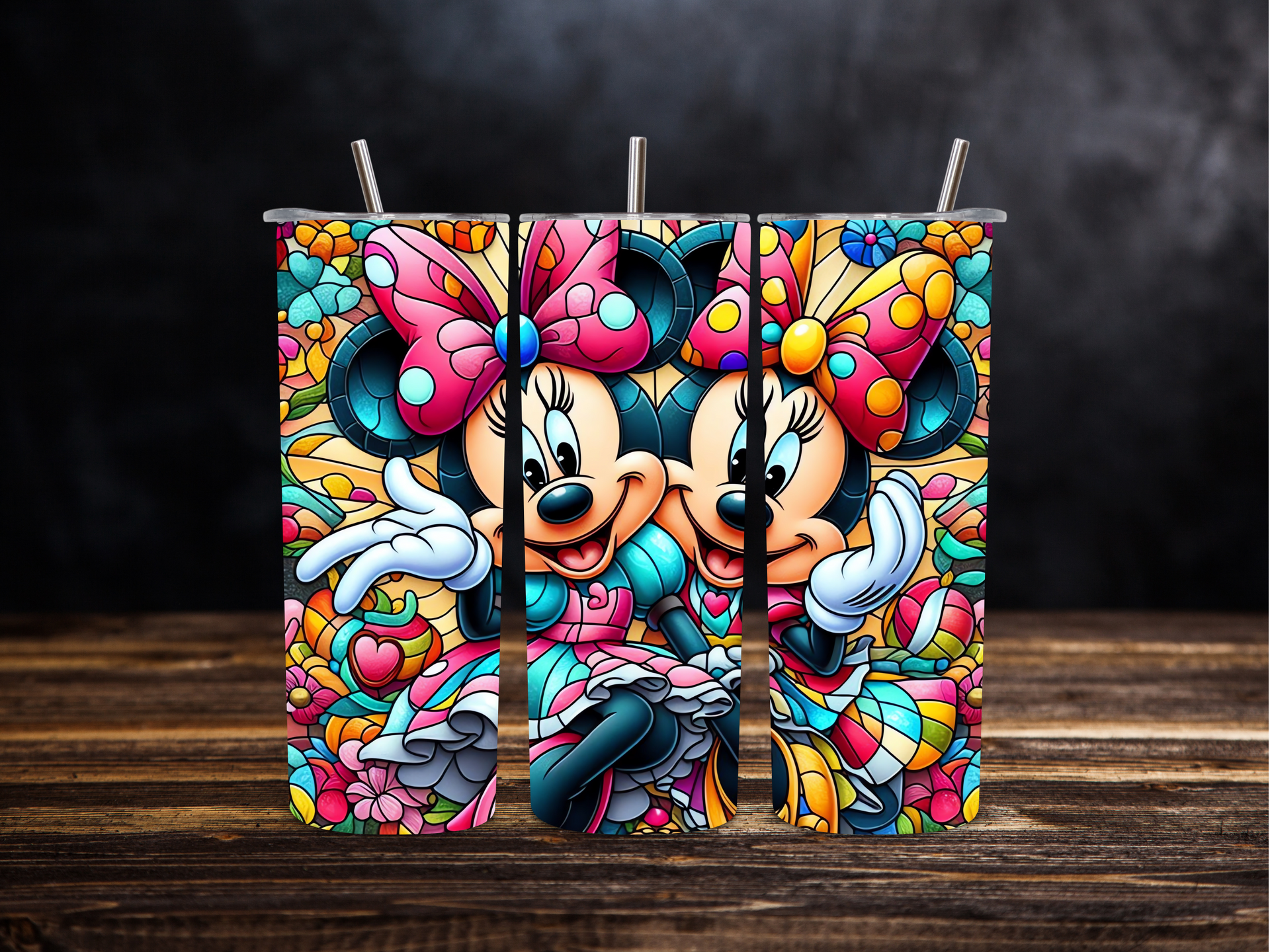 20oz Minnie Mouse 4 Tumbler