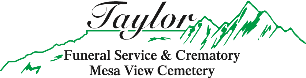 The logo for sample funeral home is shown on a white background.