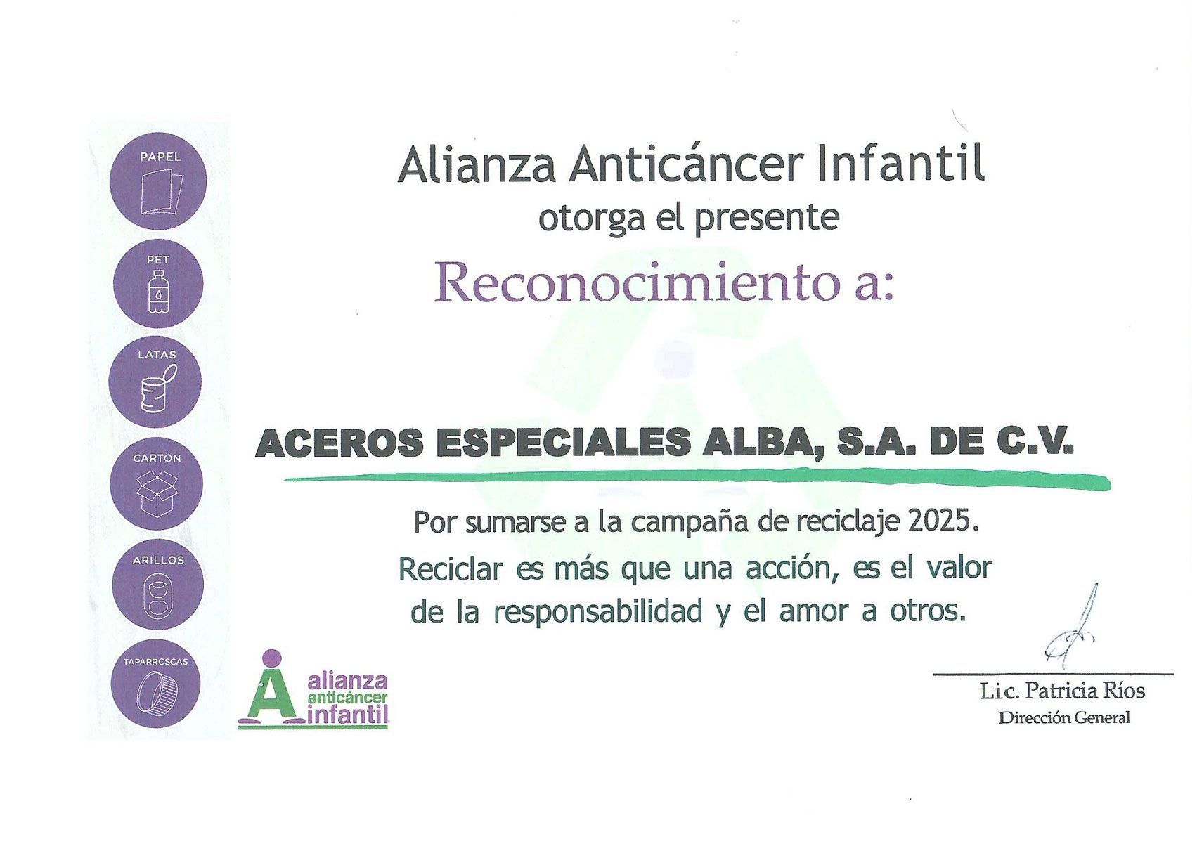 ACEROS ESPECIALES ALBA