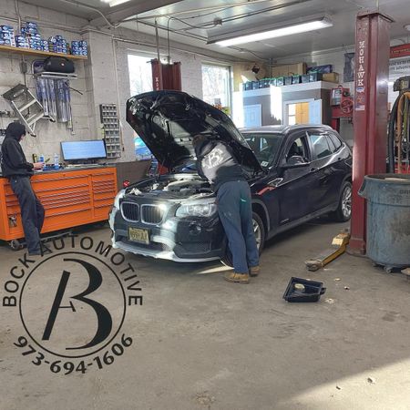 Bock Automotive mechanics working