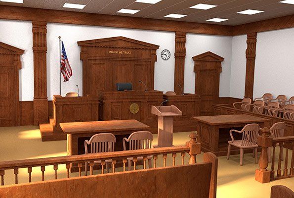 Empty Court Room — St. Minneapolis, MN — Absolute Bail Bonds Empty Court Room — St. Minneapolis, MN — Absolute Bail Bonds