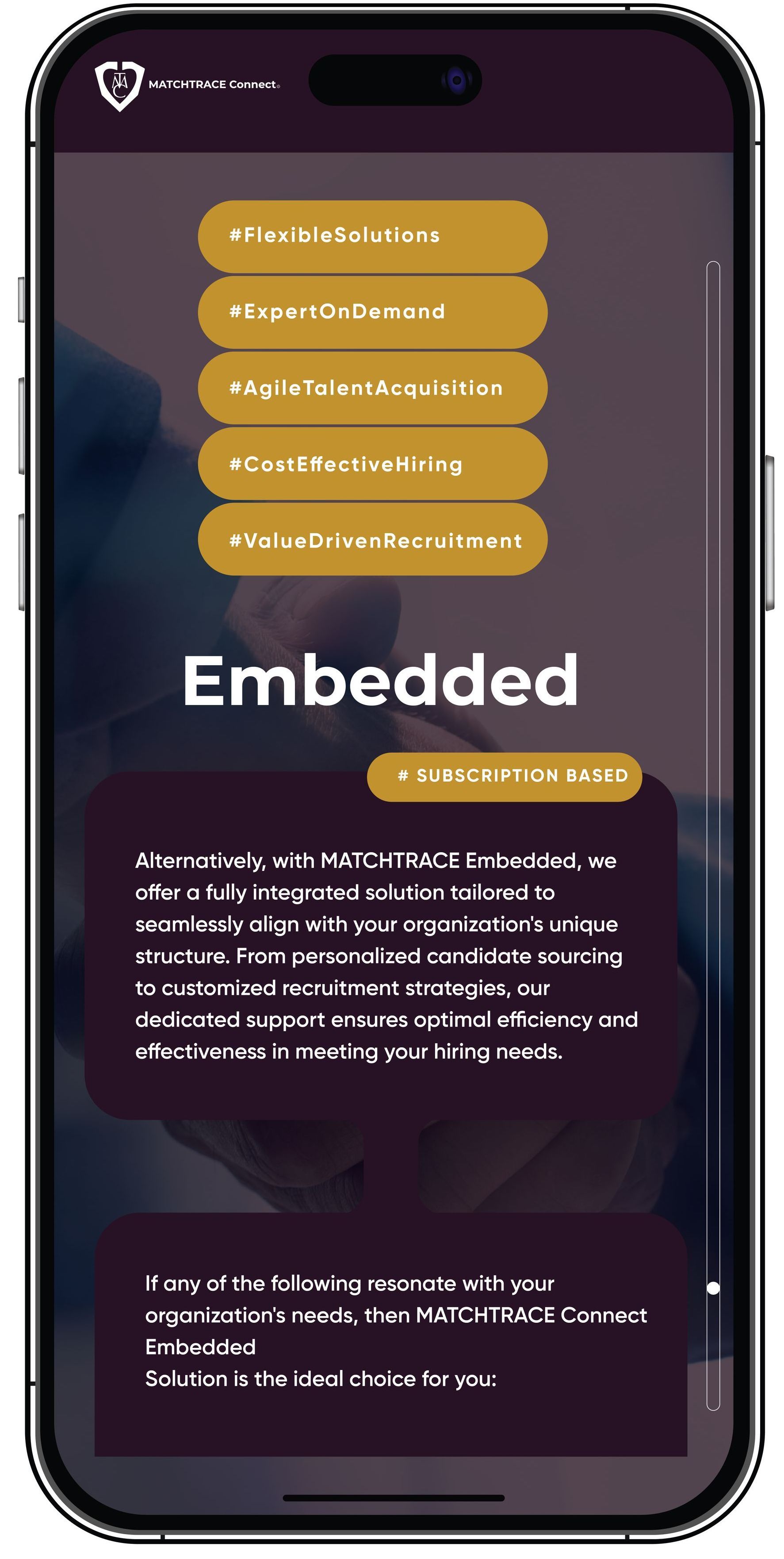 A cell phone with the word embedded on the screen.