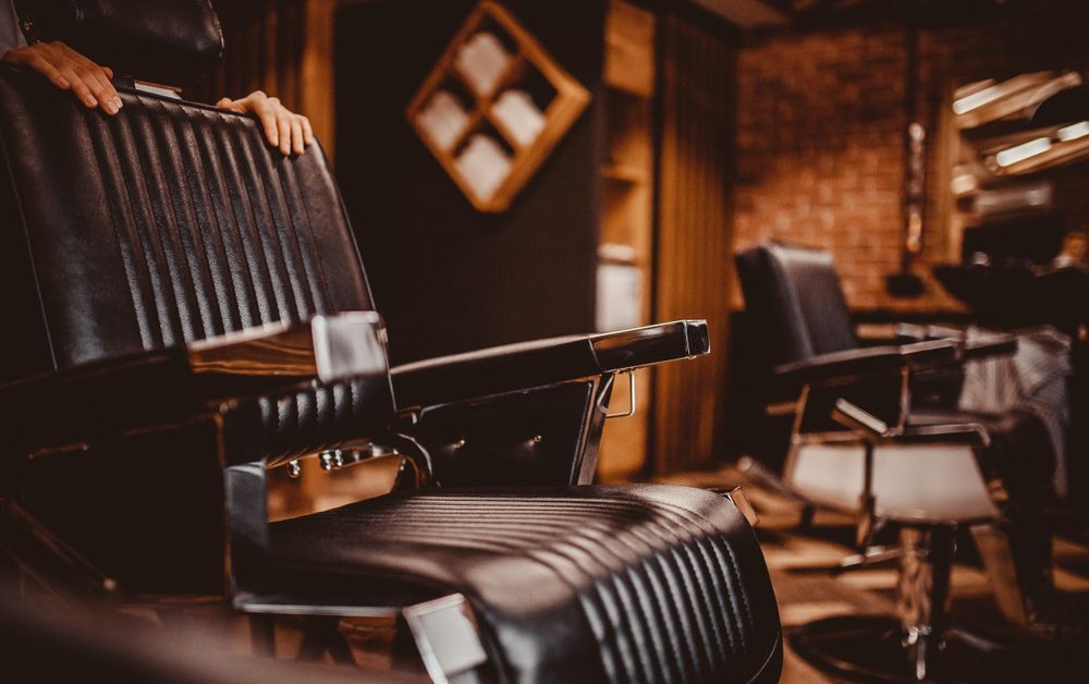 Barber Chair In A Barber Shop — Bermann Barbershop In Casey, ACT