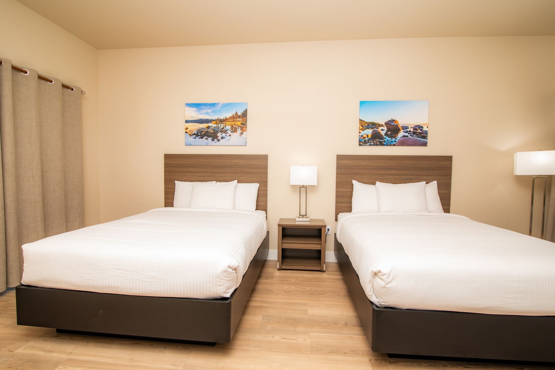 Doublw beds