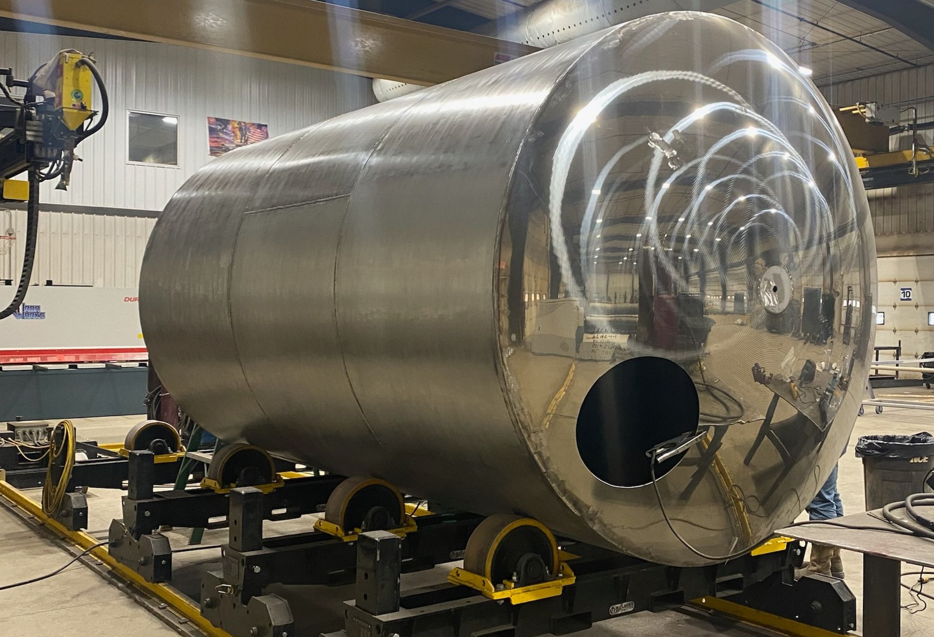 food grade welding work stainless vessal