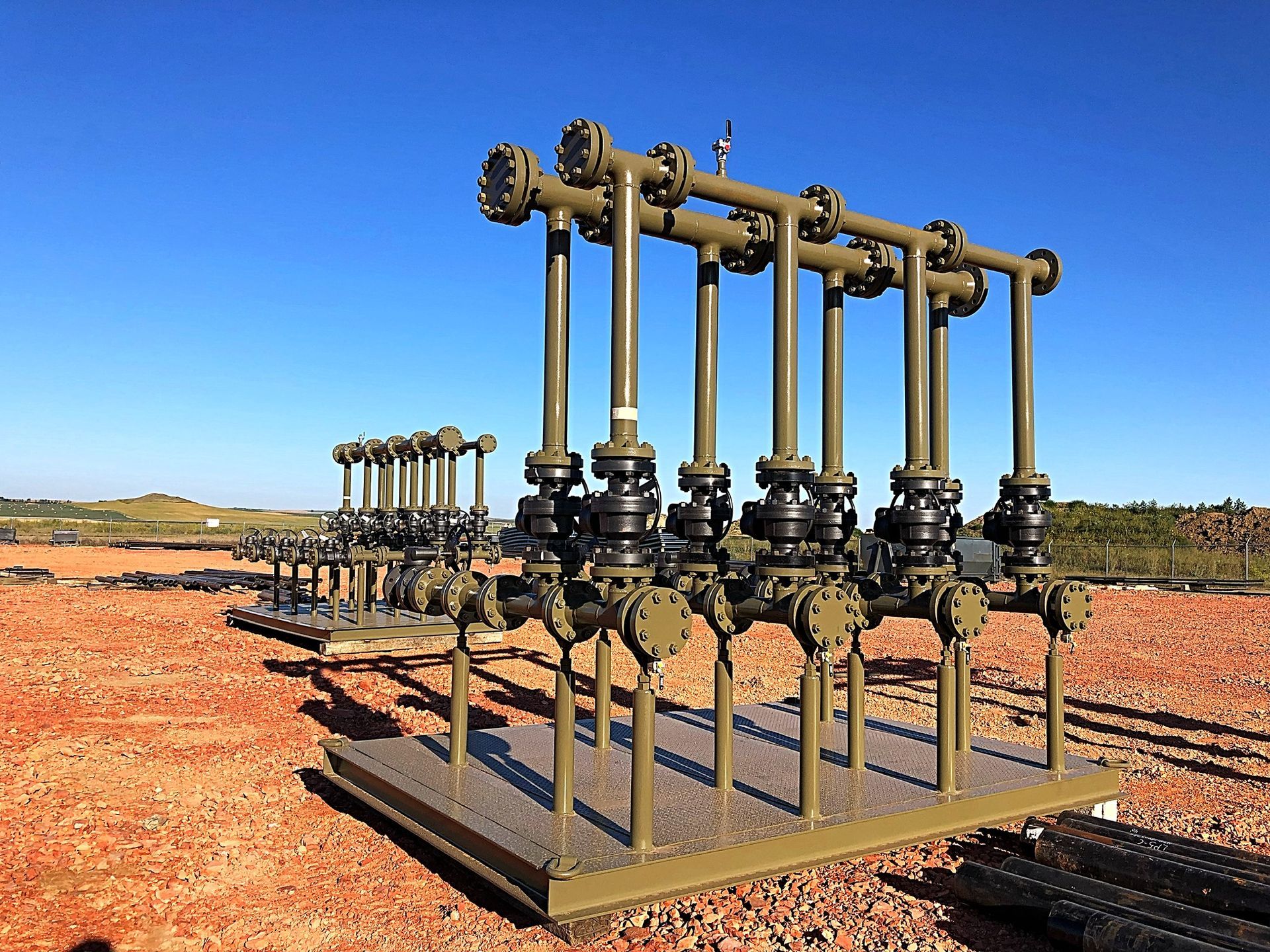 sandblasting and coating example work