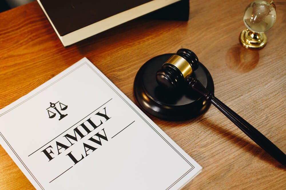 Family Law Book Beside Judge's Gavel — Family Law in Wagga Wagga