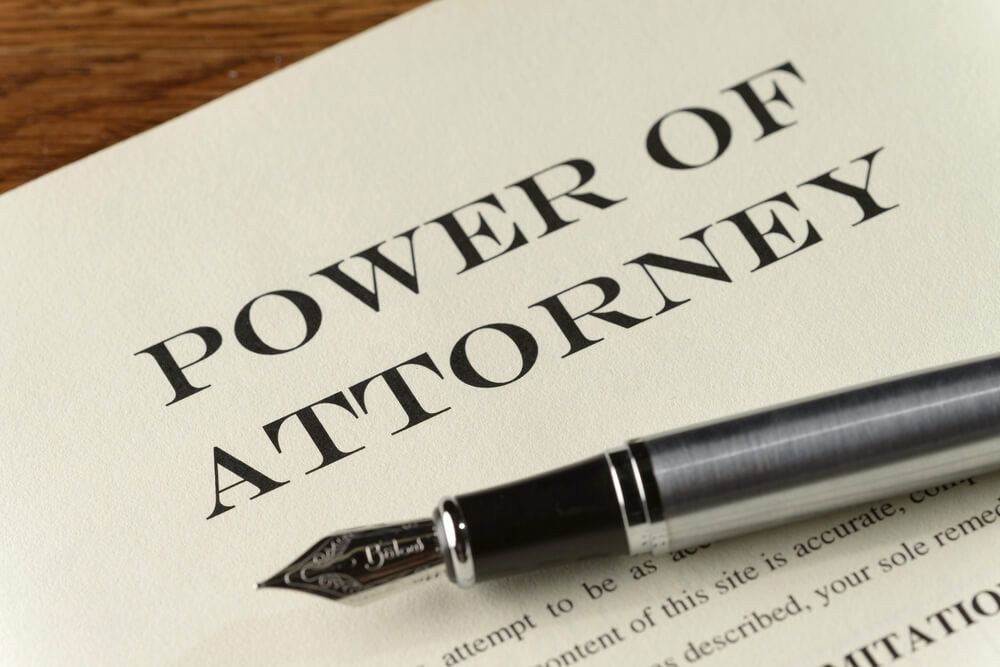 Power of Attorney Document Signed with a Silver Fountain Pen — Solicitor in Wagga Wagga