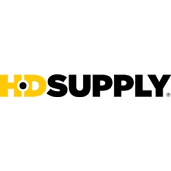 HD Supply logo in yellow and black on a white background