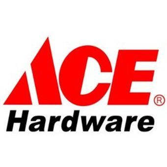 ACE Hardware logo in red and black on a white background