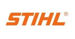STIHL logo in orange text on a white background