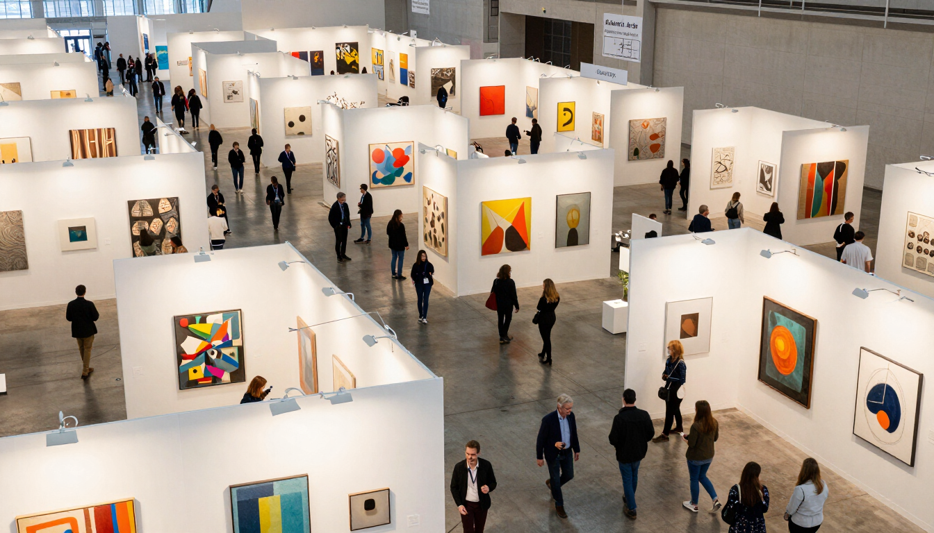 Art Expo Atlanta exhibition floor