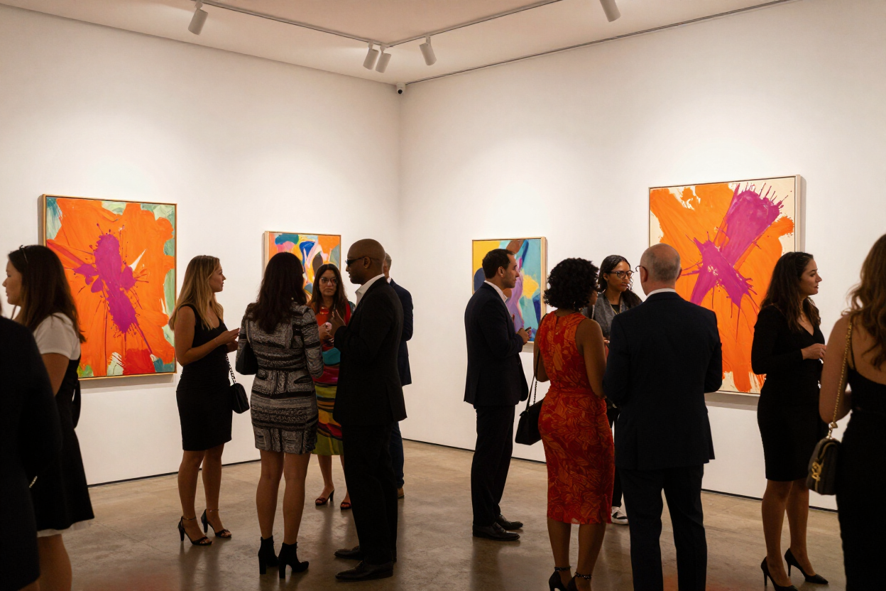 Art Expo Atlanta Opening Night Gallery