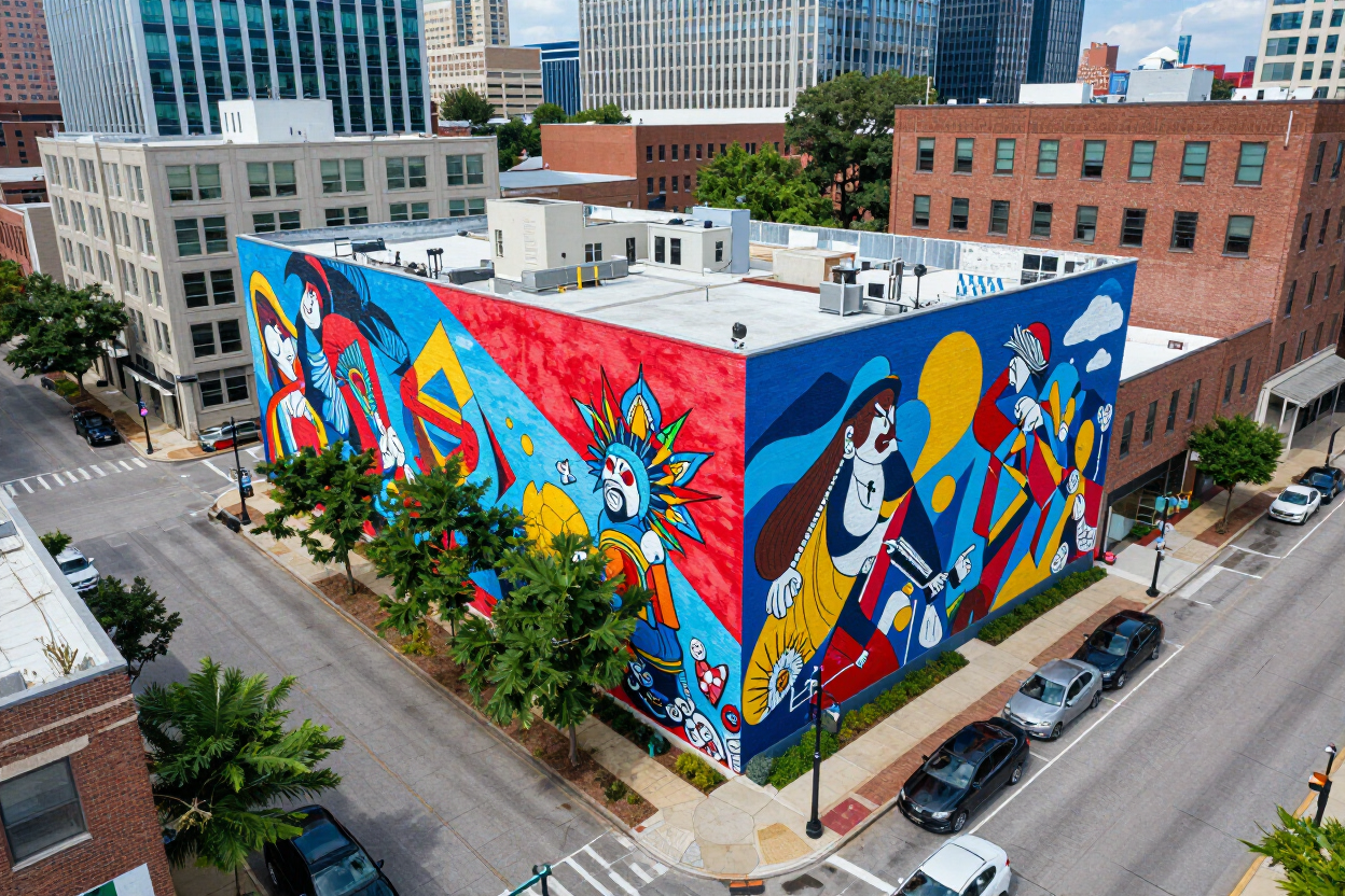 Atlanta outdoor mural