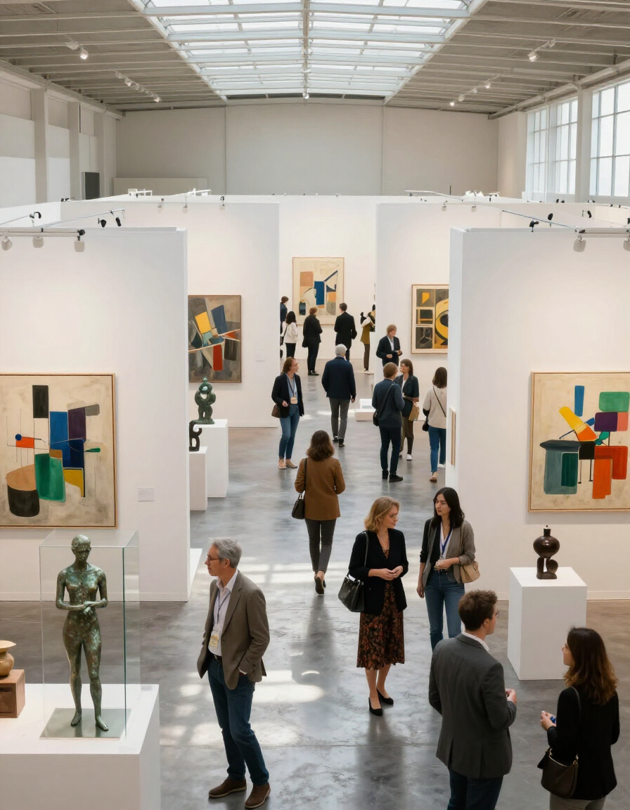 Art Expo Atlanta exhibition floor
