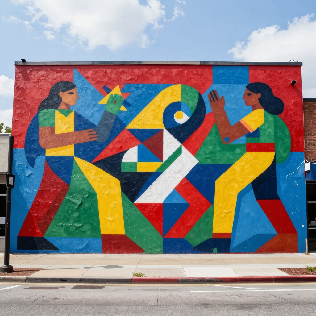 Atlanta outdoor mural