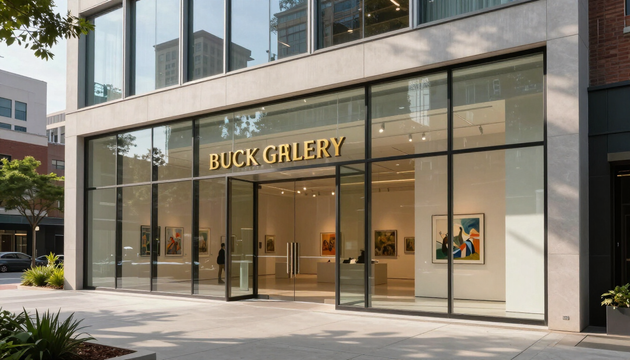 Contemporary gallery exterior
