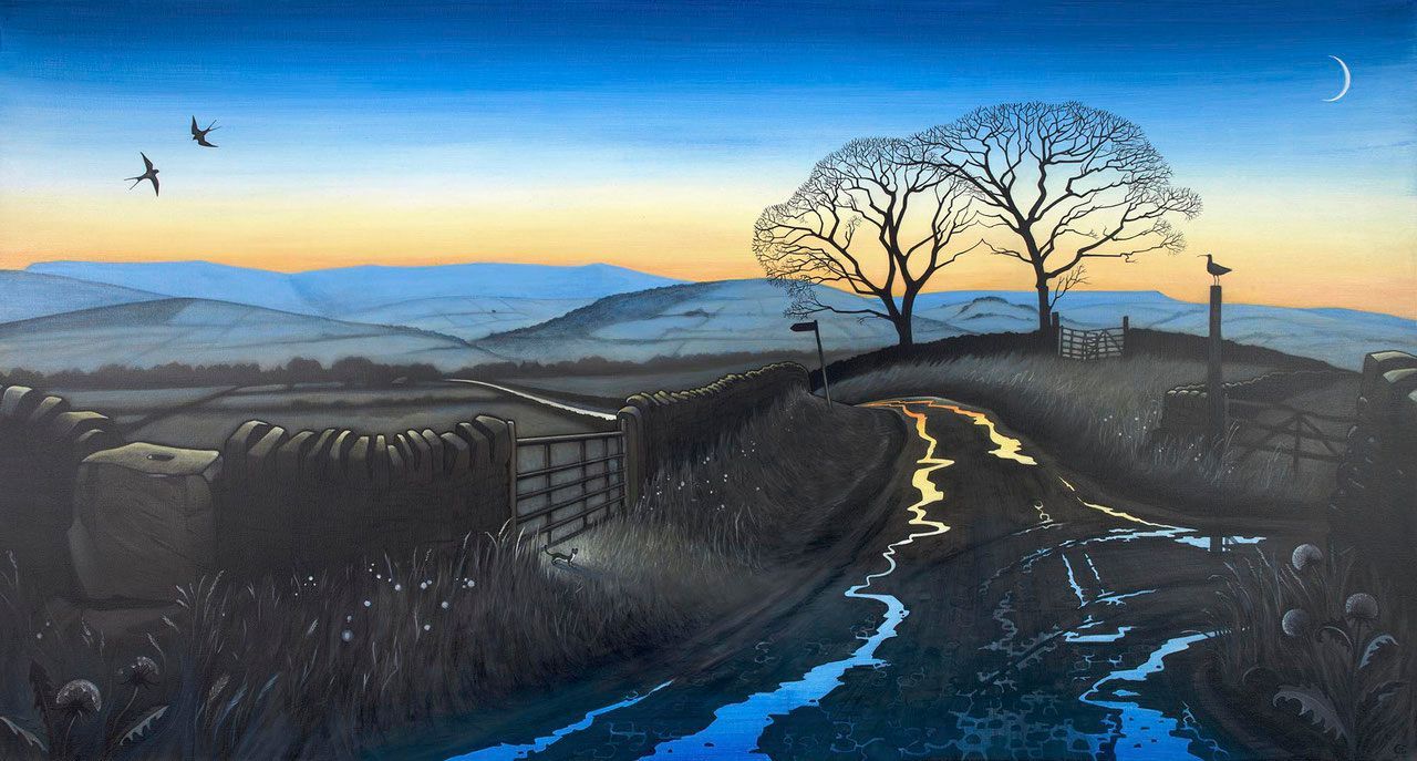 “First Light on Primrose Lane” by Clare Allan - 2022