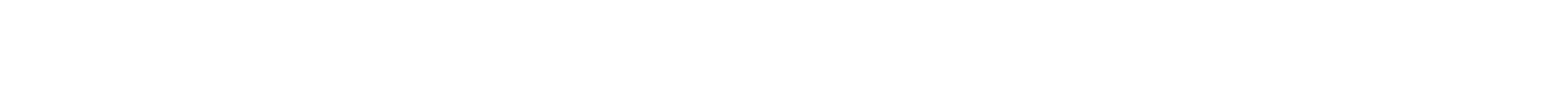 Blank white horizontal banner with a small black mark near the top center