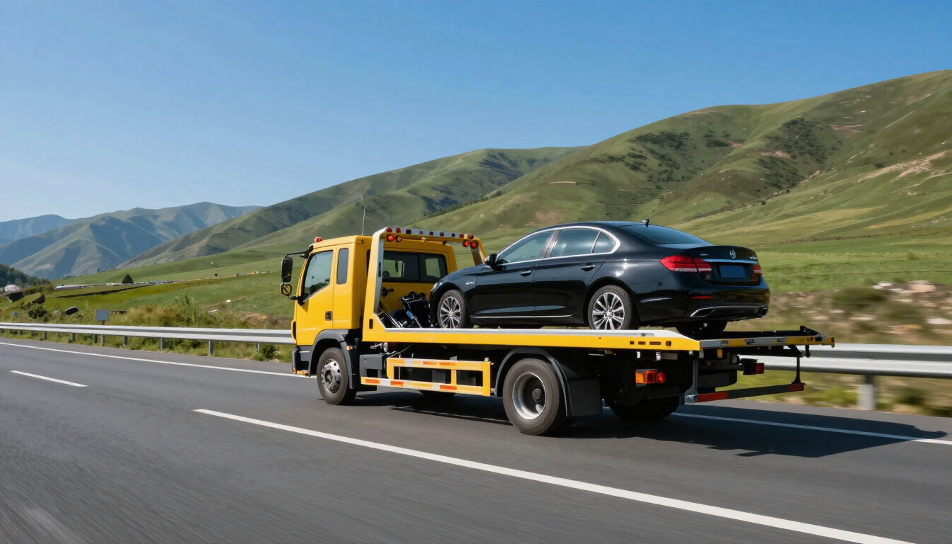 Logística de transporte de vehículos