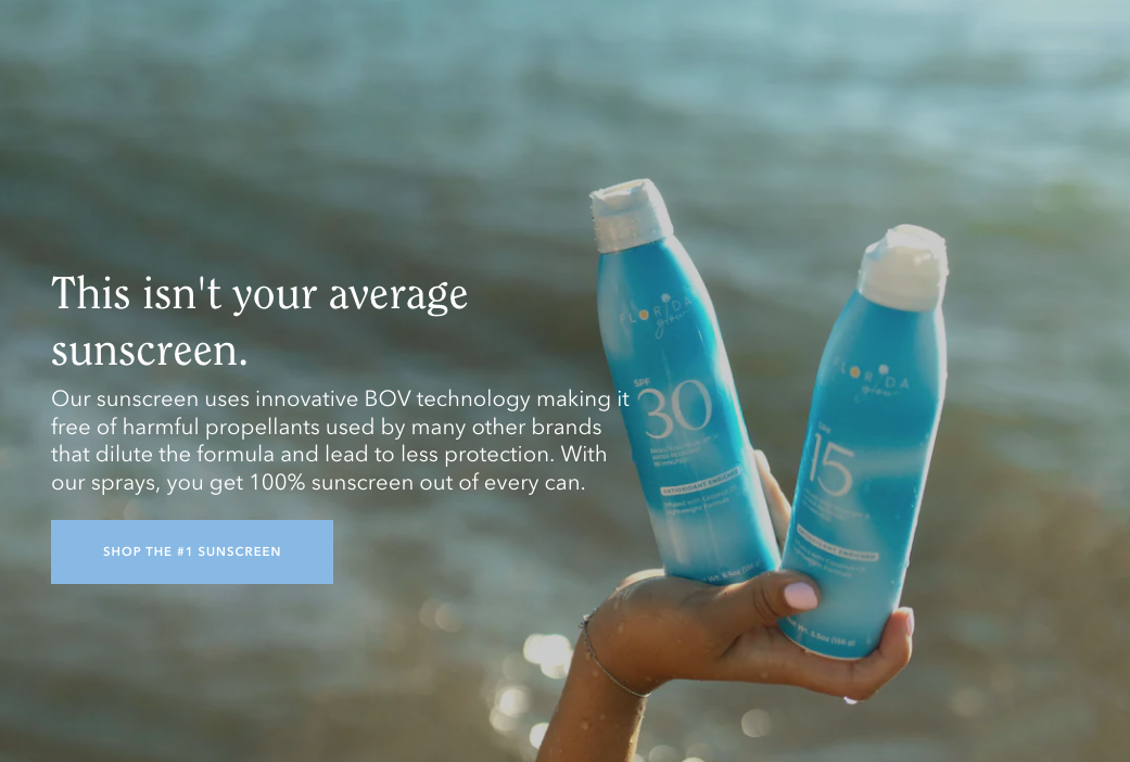 Florida Glow Skincare Products
