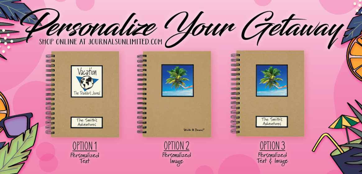 Journals Unlimited Themed And Guided Journals  -Wholesale source FEM Sales, Inc.