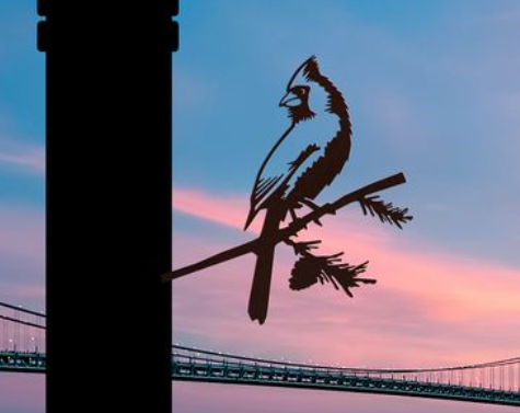 Metalbird outdoor Bird Art 
