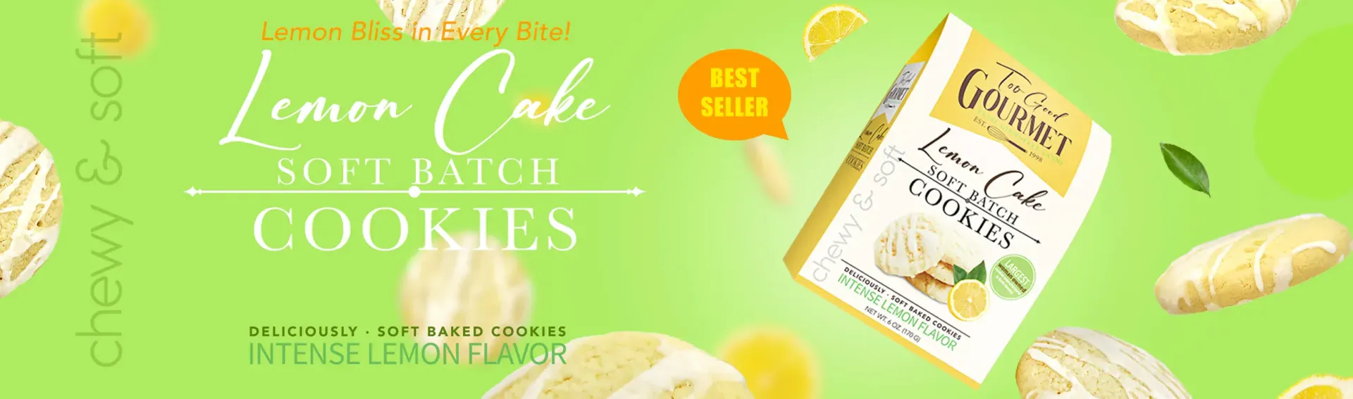 Too Good Gourmet Soft Lemon Cookies