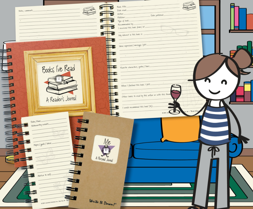 Journals Unlimited Themed And Guided Journals  -Wholesale source FEM Sales, Inc.
