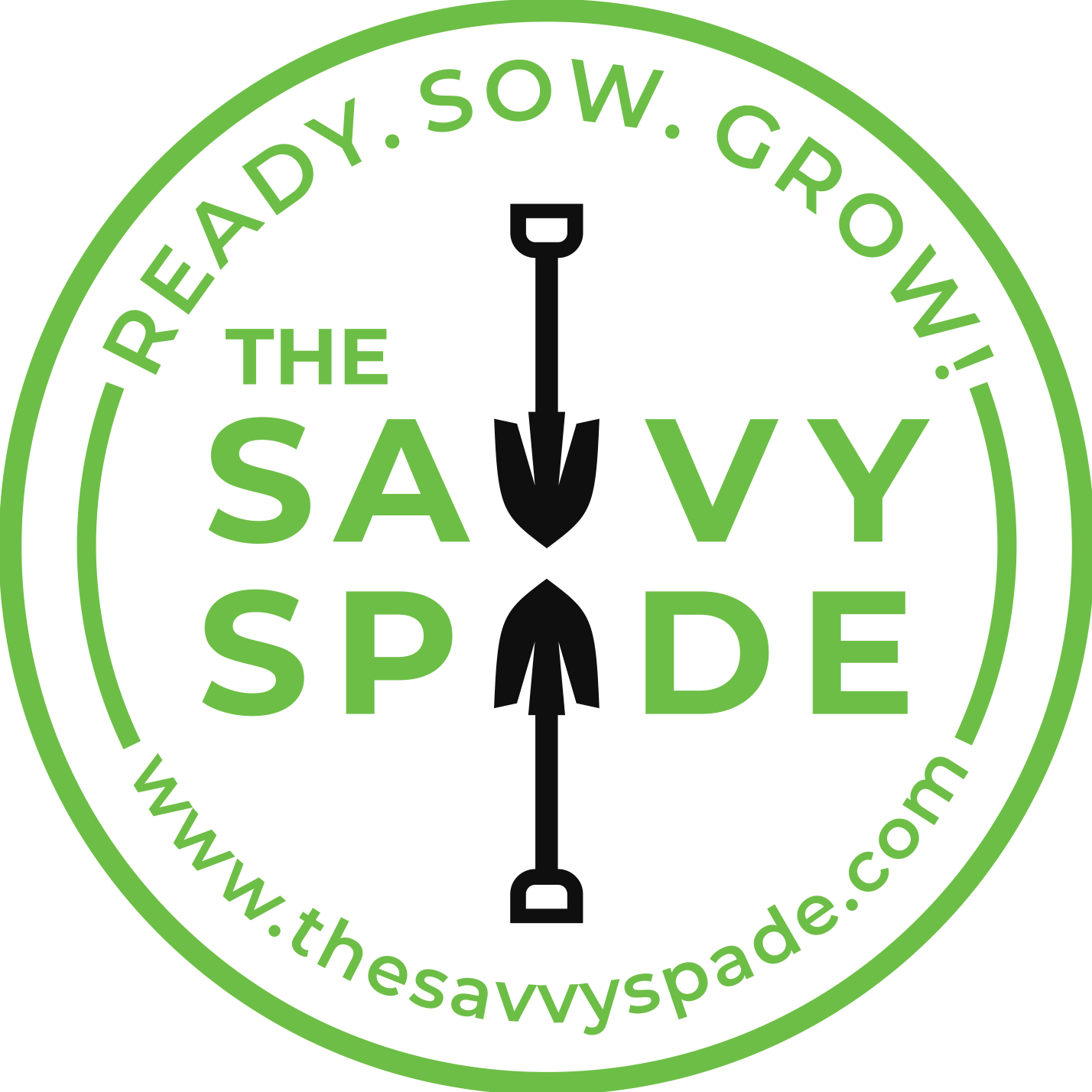The Savvy Spade Logo