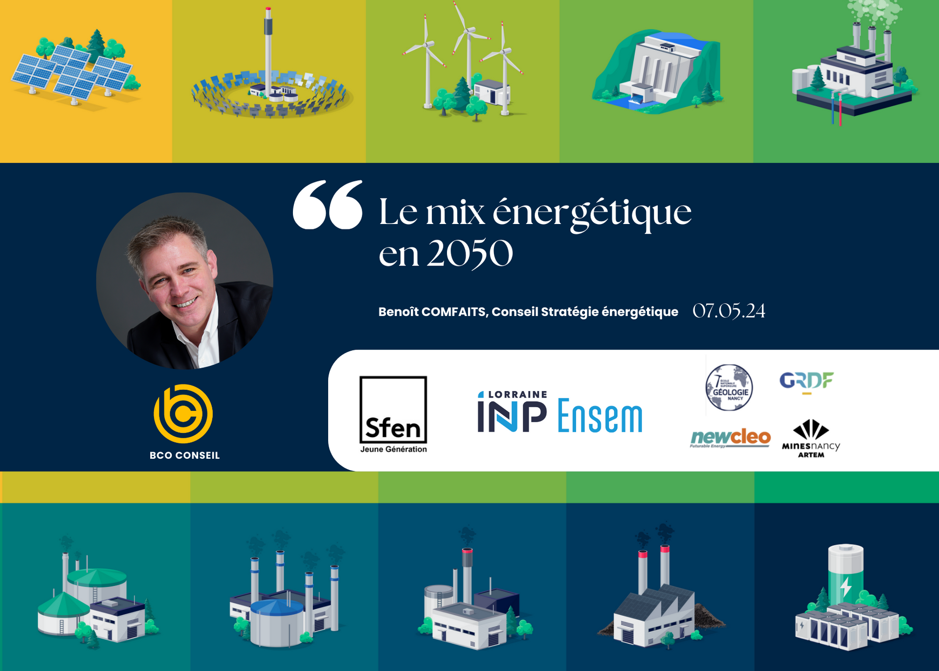 BCO CONSEIL mix énergétique conférence